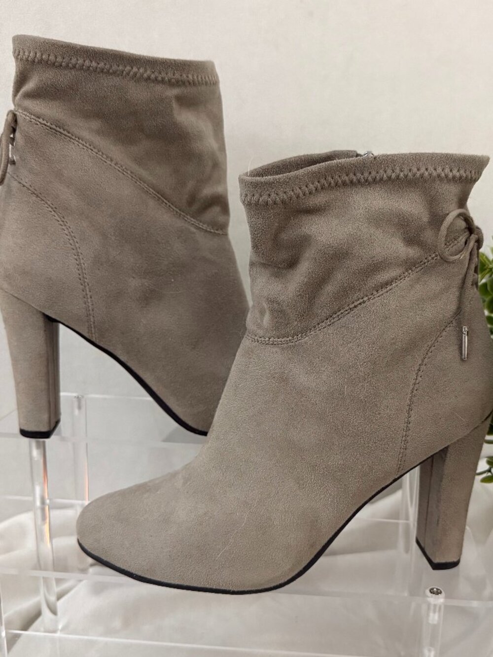 Circus by Sam Edelman Janet Taupe Heeled Ankle Booties Size 7M